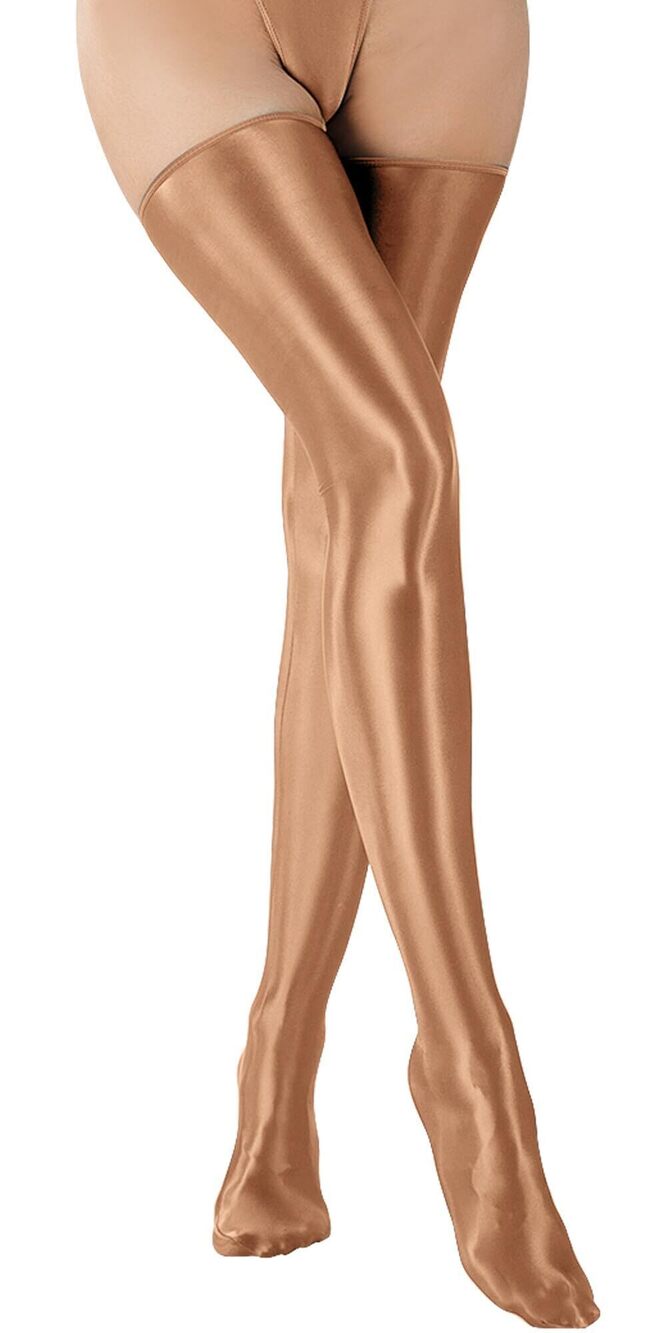 8280 Shiny Thigh Socks Glossy High Stockings Over the Knee Socks Elastic